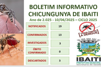 Boletim Informativo de Chicungunya Mês de Junho de 2.025