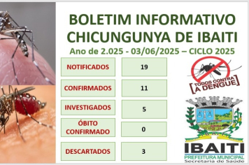 Boletim Informativo de Chicungunya Mês de Junho de 2.025