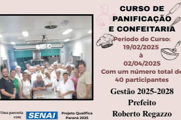 CURSO DE PANIFICAÇÃO