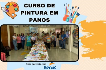 CURSO DE PINTURA EM PANOS