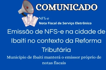 Emissão de NFS-e na Cidade de Ibaiti no Contexto da Reforma Tributária