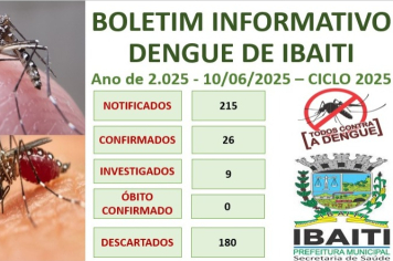 Boletim Informativo da Dengue Mês de Junho de 2.025