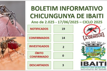 Boletim Informativo de Chicungunya Mês de Junho de 2.025